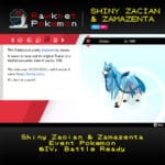 Zacian & Zamazenta - Zacian Met