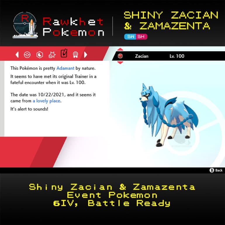 Zacian & Zamazenta - Zacian Met