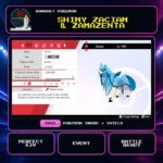 Shiny Zacian & Zamazenta for Pokemon Sword and Shield.