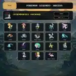 Legendaries Package, Shiny box view for Pokemon Legends: Arceus.