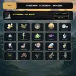Hisuian Package, Shiny, Standard box view for Pokemon Legends: Arceus.