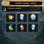 Starters Package, Shiny, Standard box view for Pokemon Legends: Arceus.