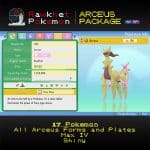 BDSP Arceus Package - Fairy