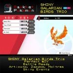 Shiny Galarian Birds - Moltres Moves