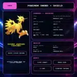 Shiny Zapdos (Galar) details for Pokemon Sword and Shield.