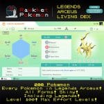 Pokemon Legends Arceus Living Dex - Arceus
