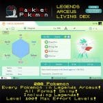 Pokemon Legends Arceus Living Dex - Shaymin