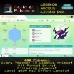 Pokemon Legends Arceus Living Dex - Darkrai