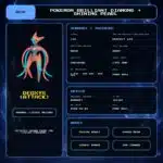 Deoxys (Attack) details for Pokemon Brilliant Diamond and Shining Pearl.
