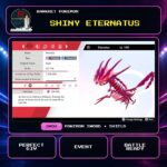 Shiny Eternatus for Pokemon Sword and Shield.