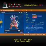 SV Koraidon - Summary
