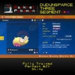 SV Three Segment Dudunsparce - Summary