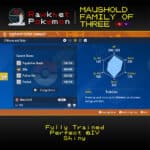 SV Family of Three Maushold - Stats