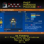 Past Paradox Package (10x, 6IV, Battle Ready) – Pokemon Scarlet and Violet - Image 7