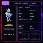Shiny Quaquaval details for Pokemon Scarlet and Violet.
