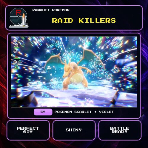 Raid Killers for Pokemon Scarlet and Violet.