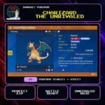 Charizard the Unrivaled for Pokemon Scarlet and Violet.