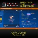 SV Greninja the Unrivaled - Summary