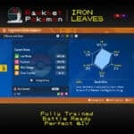 SV Iron Leaves - Stats