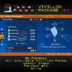 SV Vivillon Package - Stats