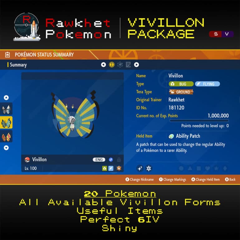 SV Vivillon Package - Form 2