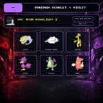 VGC Team Highlight 2, Shiny When Available box view for Pokemon Scarlet and Violet.