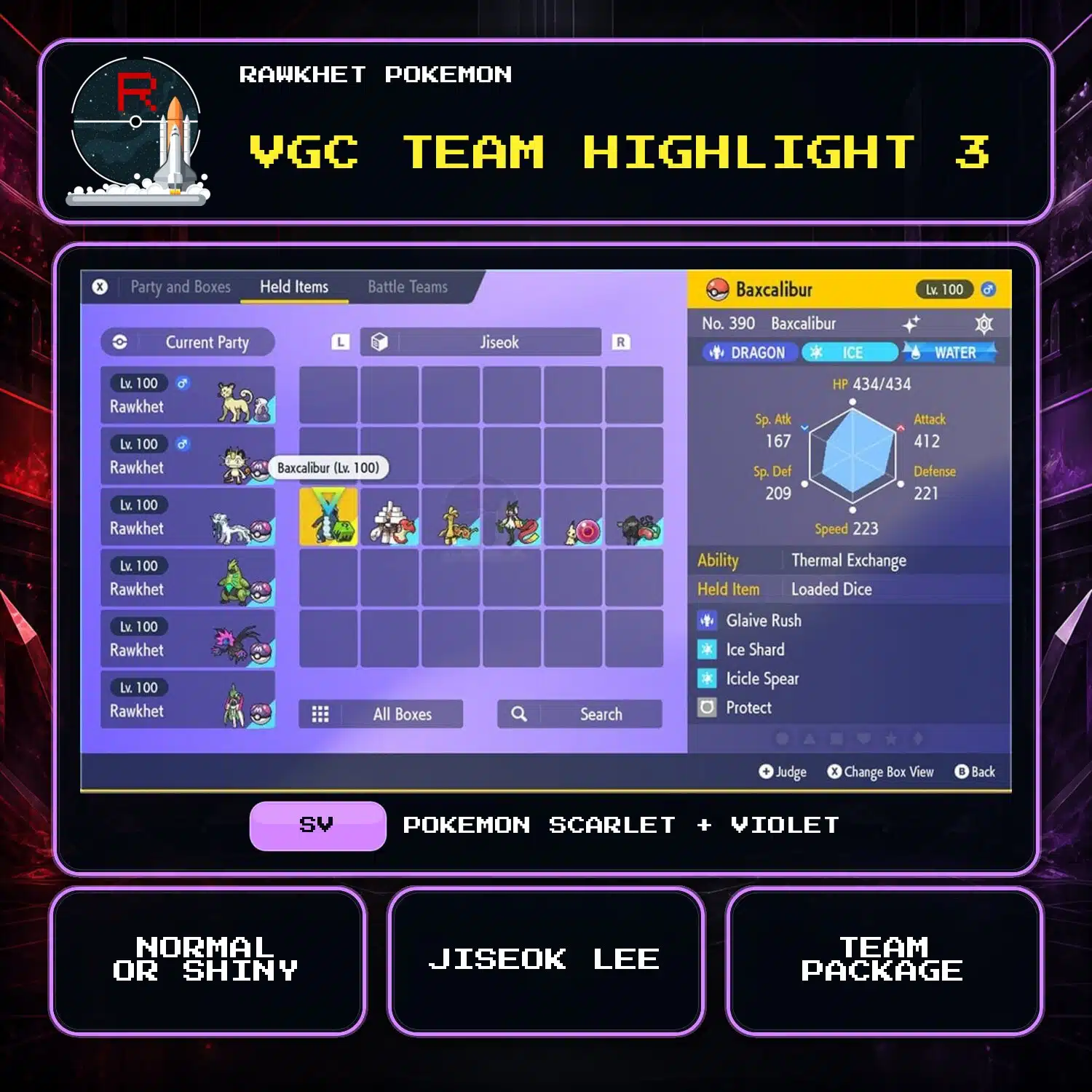 VGC Team Highlight 3 for Pokemon Scarlet and Violet VGC Team Highlight 3 for Pokemon Scarlet and Violet.