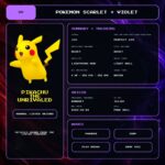 Pikachu The Unrivaled details for Pokemon Scarlet and Violet.