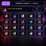 Vivillon Package, Normal box view for Pokemon Scarlet and Violet.
