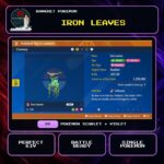 Iron Leaves for Pokemon Scarlet and Violet.