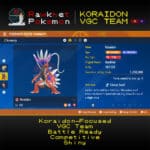SV VGC Koraidon - Summary