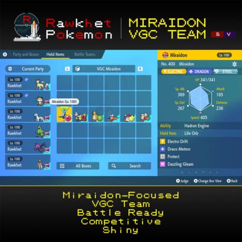 SV VGC Miraidon - Box