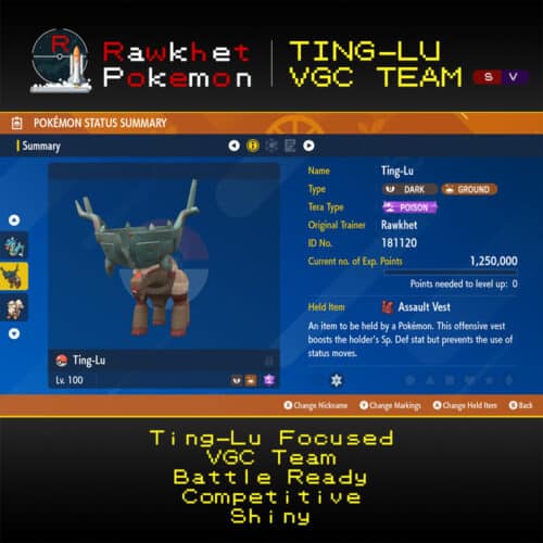 SV VGC Ting-Lu - Summary