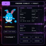 Azumarill details for Pokemon Scarlet and Violet.