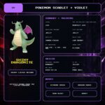 Shiny Dragonite details for Pokemon Scarlet and Violet.