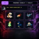 VGC Team Highlight 6, Normal box view for Pokemon Scarlet and Violet.