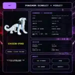 Chien-Pao details for Pokemon Scarlet and Violet.