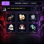 VGC Team Highlight 8, Normal box view for Pokemon Scarlet and Violet.