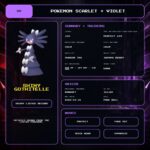 Shiny Gothitelle details for Pokemon Scarlet and Violet.
