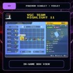 VGC Team Highlight 11 in-game box view for Pokemon Scarlet and Violet.