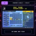VGC Team Highlight 11 in-game box view for Pokemon Scarlet and Violet.