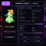 Lilligant details for Pokemon Scarlet and Violet.