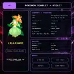 Lilligant details for Pokemon Scarlet and Violet.