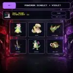 VGC Team Highlight 11, Shiny box view for Pokemon Scarlet and Violet.
