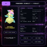 Shiny Lilligant details for Pokemon Scarlet and Violet.