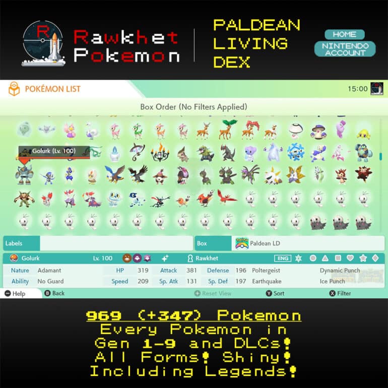 Paldean Living Dex - Home View 6