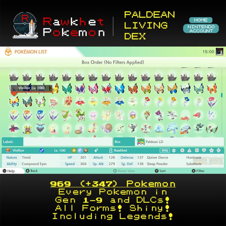 Paldean Living Dex - Home View 7