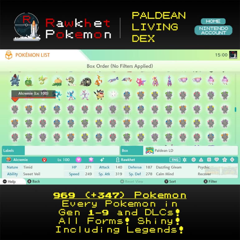 Paldean Living Dex - Home View 9