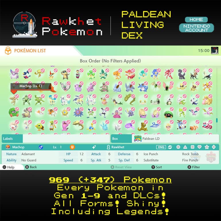 Paldean Living Dex – Home View 14