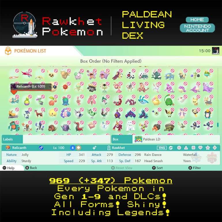 Paldean Living Dex – Home View 15